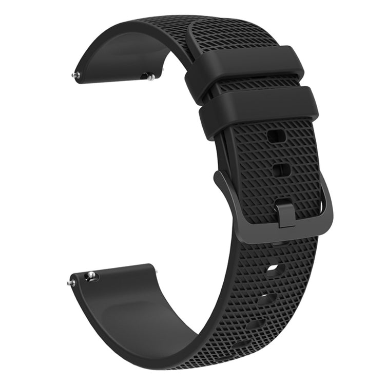 Meget Sejt Silikone Universal Rem passer til Garmin Smartwatch - Sort#serie_4