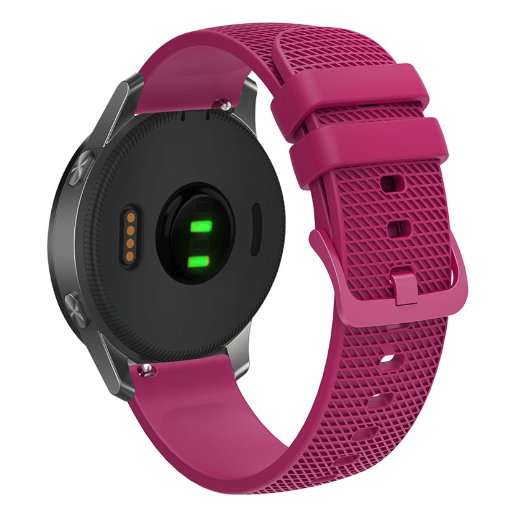 Meget Sejt Silikone Universal Rem passer til Garmin Smartwatch - Pink#serie_10