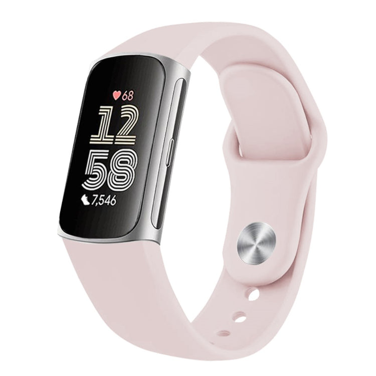 Silikone Universal Rem passer til Fitbit Charge 3 / Fitbit Charge 4 - Pink#serie_3