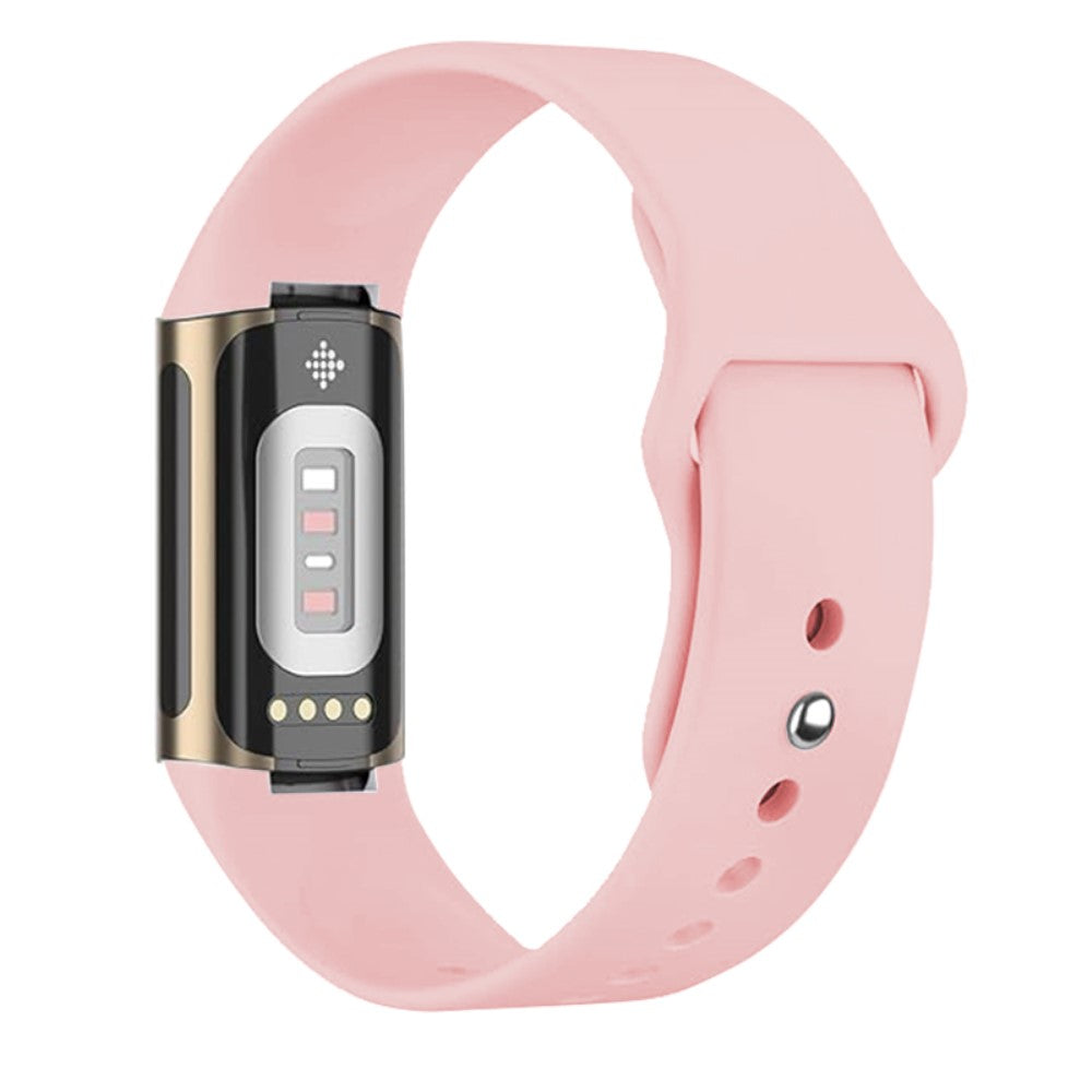 Silikone Universal Rem passer til Fitbit Charge 3 / Fitbit Charge 4 - Pink#serie_8