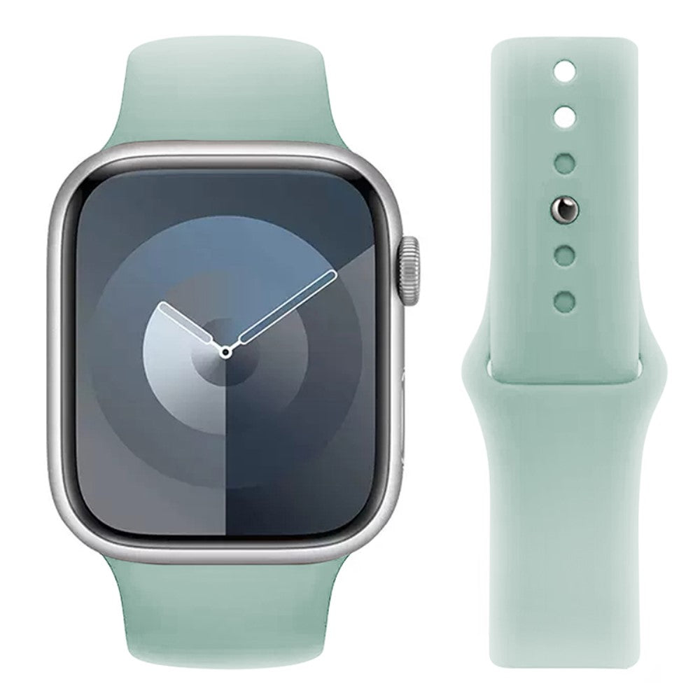 Helt Vildt Godt Silikone Universal Rem passer til Apple Smartwatch - Blå#serie_9