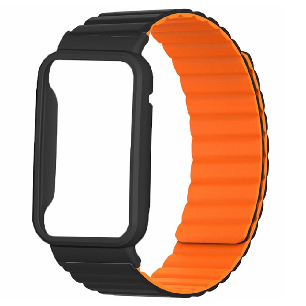 Komfortabel Silikone Rem passer til Xiaomi Smart Band 8 Pro - Orange#serie_1