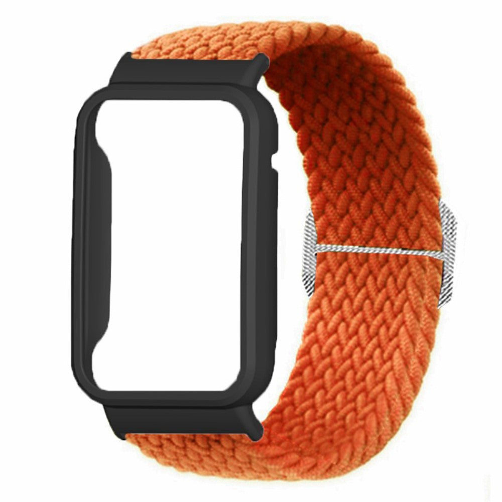 Mega Godt Nylon Rem passer til Xiaomi Smart Band 8 Pro - Orange#serie_2