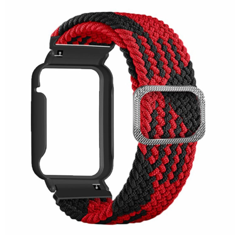 Mega Godt Nylon Rem passer til Xiaomi Smart Band 8 Pro - Rød#serie_8