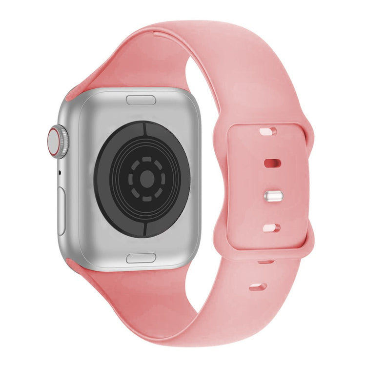 Meget Godt Silikone Universal Rem passer til Apple Smartwatch - Pink#serie_11