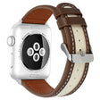 Mega Viileä Apple Smartwatch Aitoa Nahkaa Yleinen Ranneke