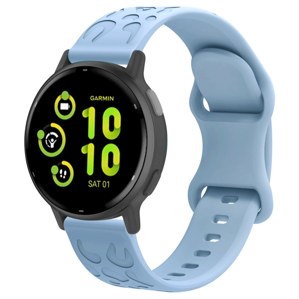 Fremragende Silikone Universal Rem passer til Smartwatch - Blå#serie_7