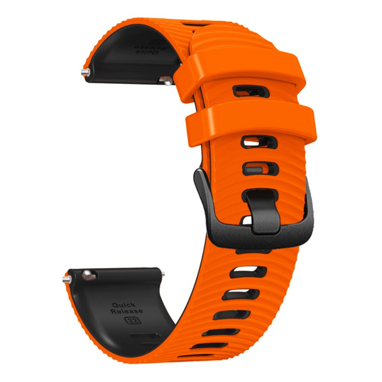 Rigtigt Cool Silikone Universal Rem passer til Smartwatch - Orange#serie_1