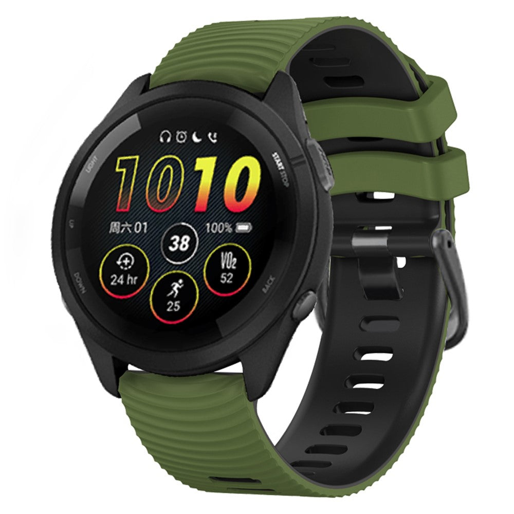 Rigtigt Cool Silikone Universal Rem passer til Smartwatch - Grøn#serie_5
