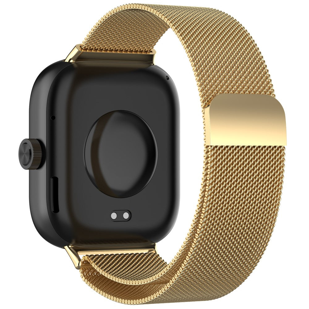 Metal Universal Rem passer til Xiaomi Smart Band 8 Pro / Xiaomi Redmi Watch 4 - Guld#serie_1