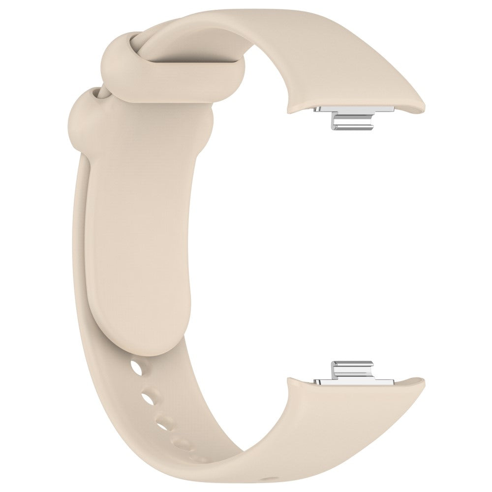 Silikone Universal Rem passer til Xiaomi Band 8 Pro / Xiaomi Redmi Watch 4 - Hvid#serie_10