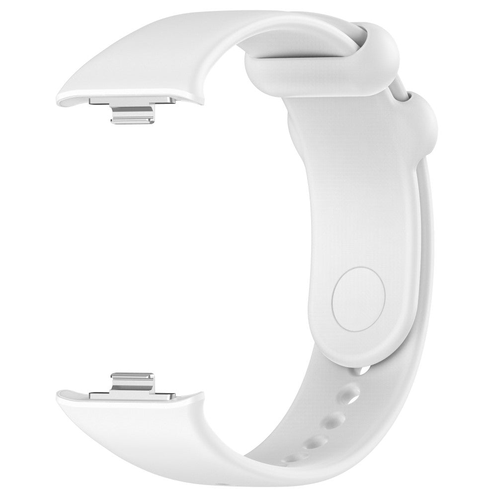 Silikone Universal Rem passer til Xiaomi Smart Band 8 Pro / Xiaomi Redmi Watch 4 - Hvid#serie_2