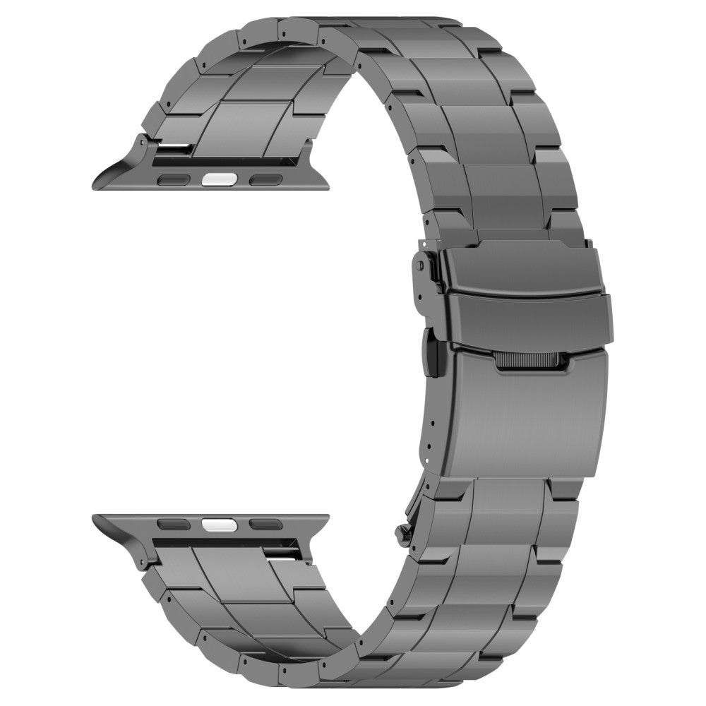 Rigtigt Slidstærk Metal Universal Rem passer til Apple Smartwatch - Sølv#serie_2