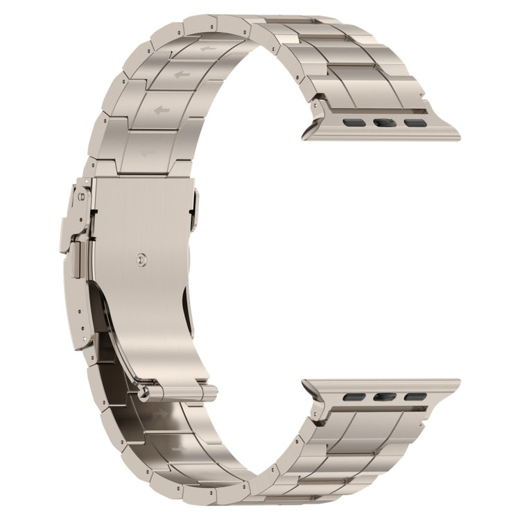 Rigtigt Slidstærk Metal Universal Rem passer til Apple Smartwatch - Sølv#serie_3