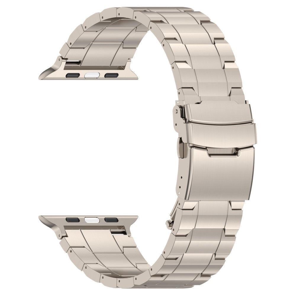 Rigtigt Slidstærk Metal Universal Rem passer til Apple Smartwatch - Sølv#serie_3