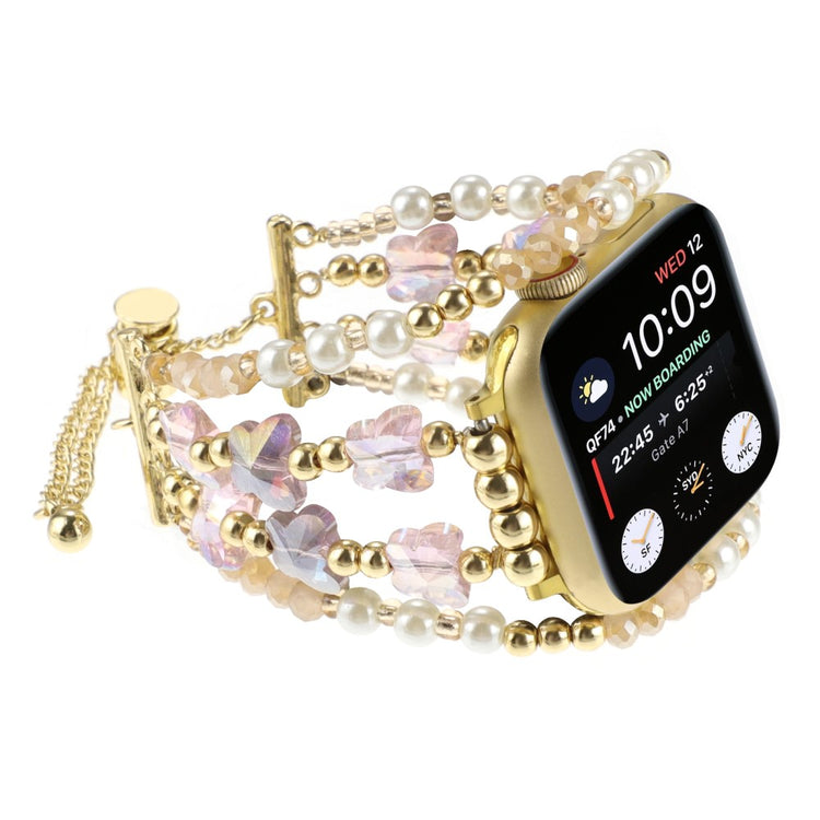 Eminent Metal Og Sten Universal Rem passer til Apple Smartwatch - Pink#serie_2