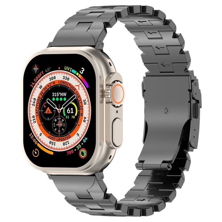 Super Smuk Metal Universal Rem passer til Apple Smartwatch - Sølv#serie_3