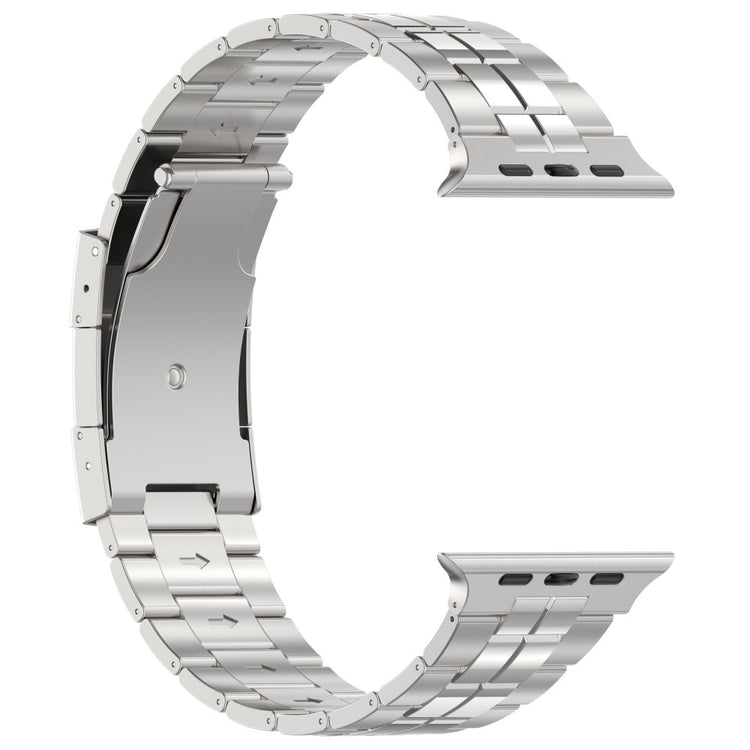 Mega Kønt Metal Universal Rem passer til Apple Smartwatch - Sølv#serie_4