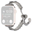 Loistava Apple Smartwatch Metalli Ja Kivi Yleinen Ranneke