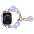 Nice Apple Smartwatch Metalli Ja Kivi Yleinen Ranneke