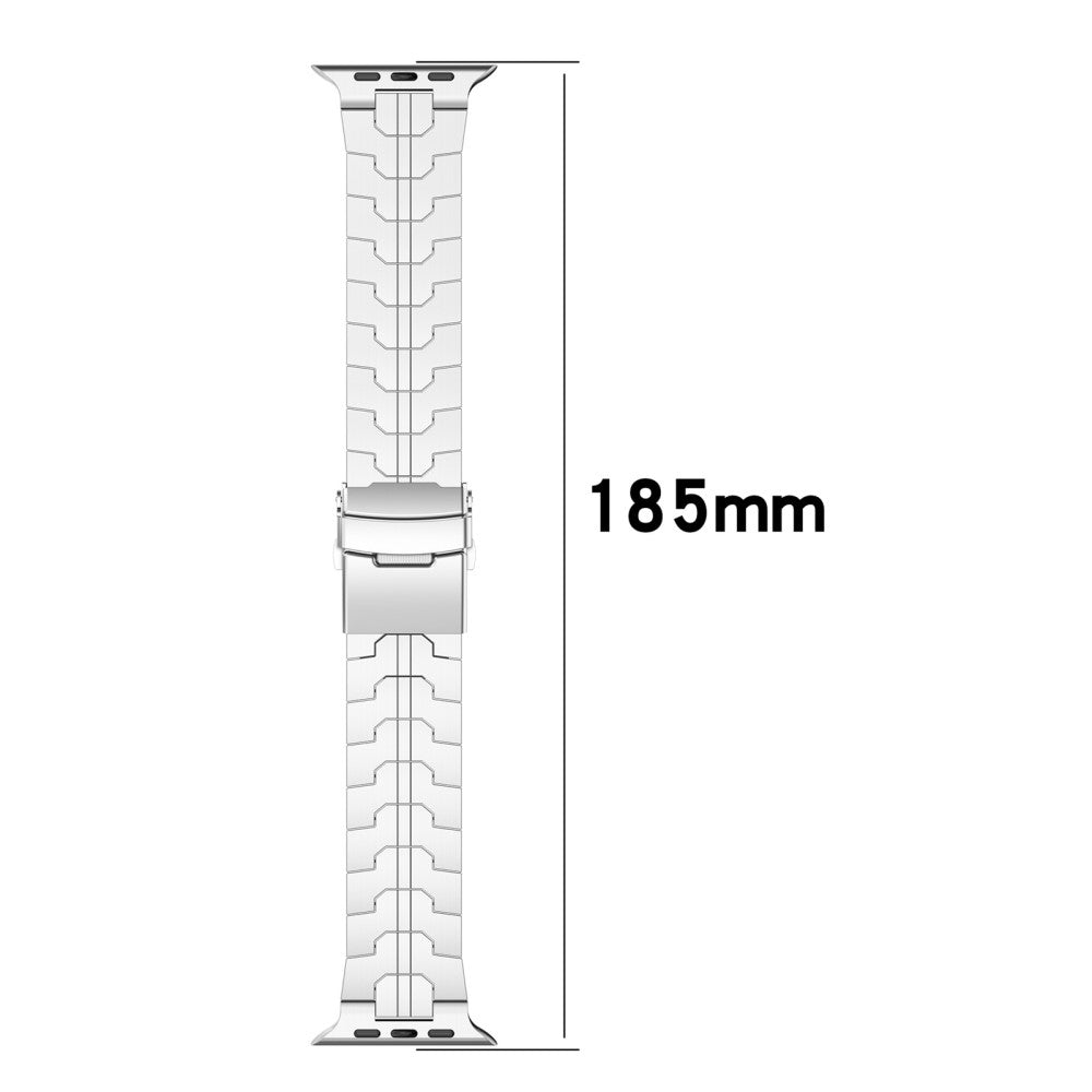 Mega Holdbart Metal Universal Rem passer til Apple Smartwatch - Sølv#serie_3