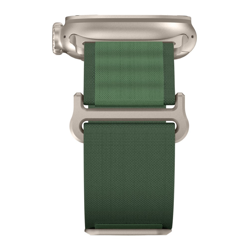 Nydelig Nylon Universal Rem passer til Apple Smartwatch - Grøn#serie_3