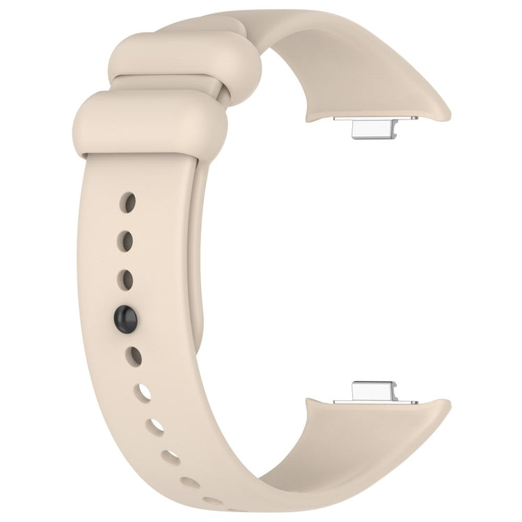 Vildt Holdbart Silikone Rem passer til Xiaomi Smart Band 8 Pro - Hvid#serie_1