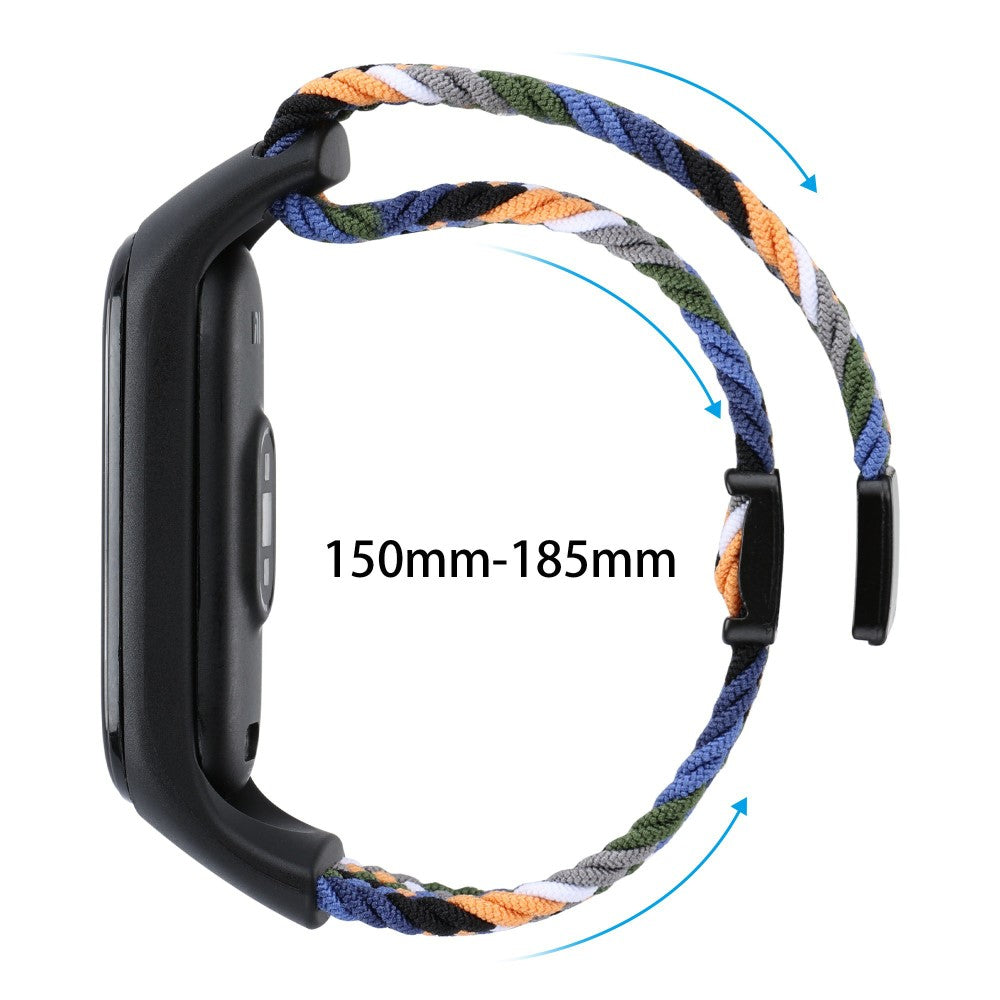 Super Sejt Nylon Universal Rem passer til Xiaomi Smartwatch - Hvid#serie_4