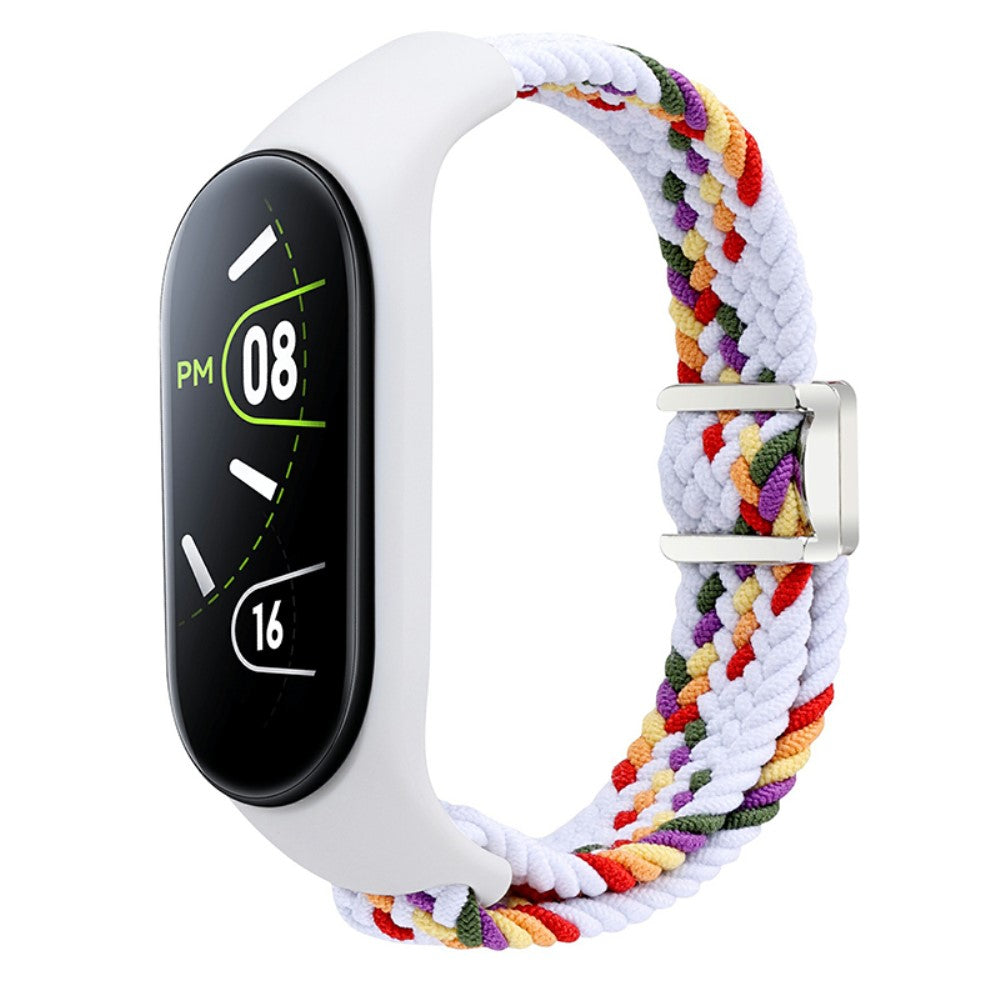 Super Sejt Nylon Universal Rem passer til Xiaomi Smartwatch - Flerfarvet#serie_8