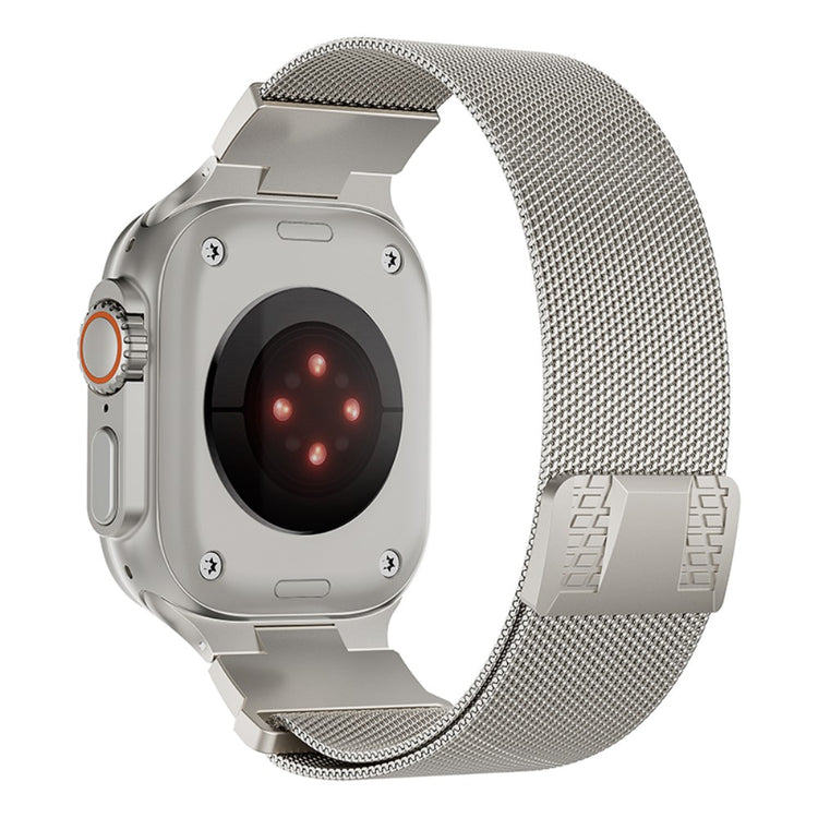 Helt Vildt Komfortabel Metal Universal Rem passer til Apple Smartwatch - Hvid#serie_4