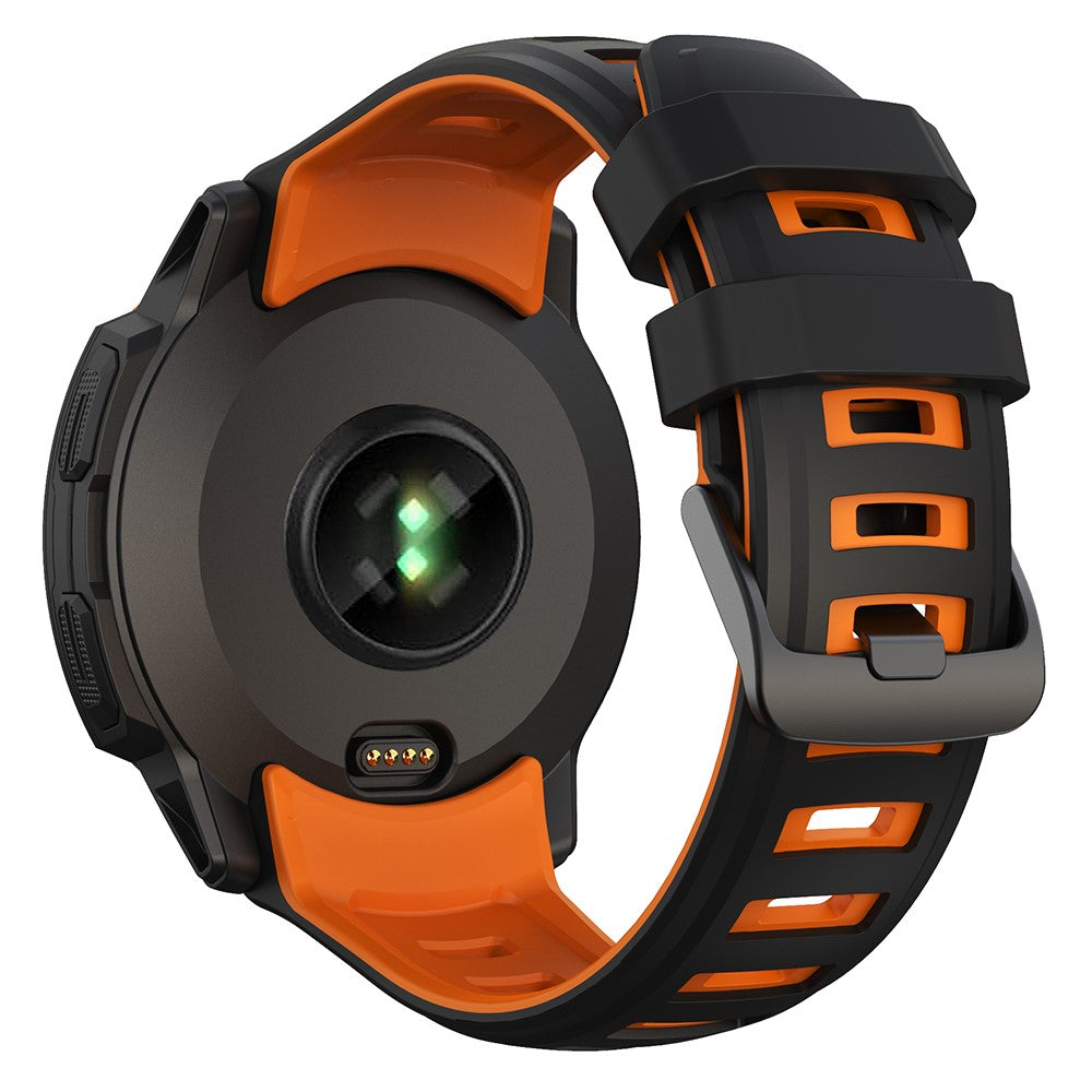 Super Skøn Silikone Rem passer til Garmin Instinct 2X - Orange#serie_3