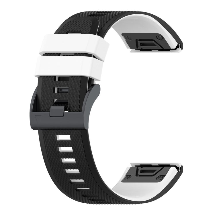Vildt Fantastisk Silikone Universal Rem passer til Garmin Smartwatch - Hvid#serie_1