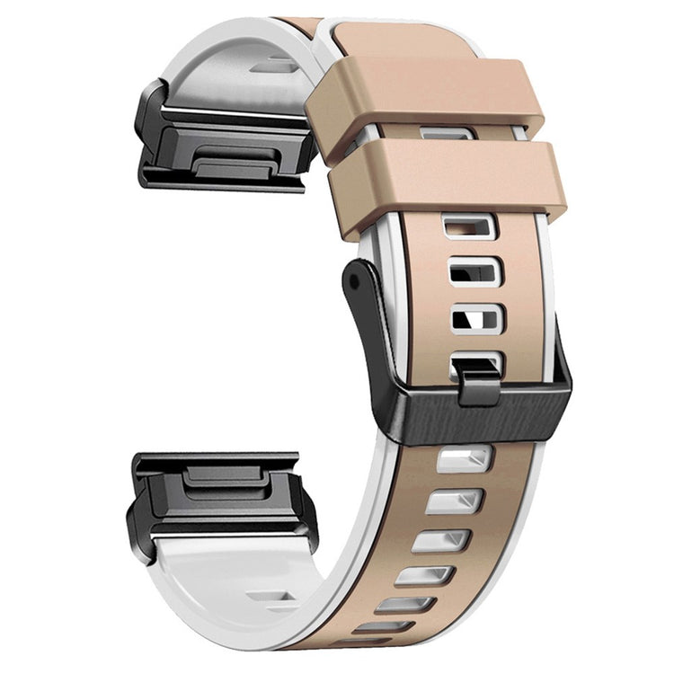 Vildt Rart Silikone Universal Rem passer til Garmin Smartwatch - Brun#serie_10