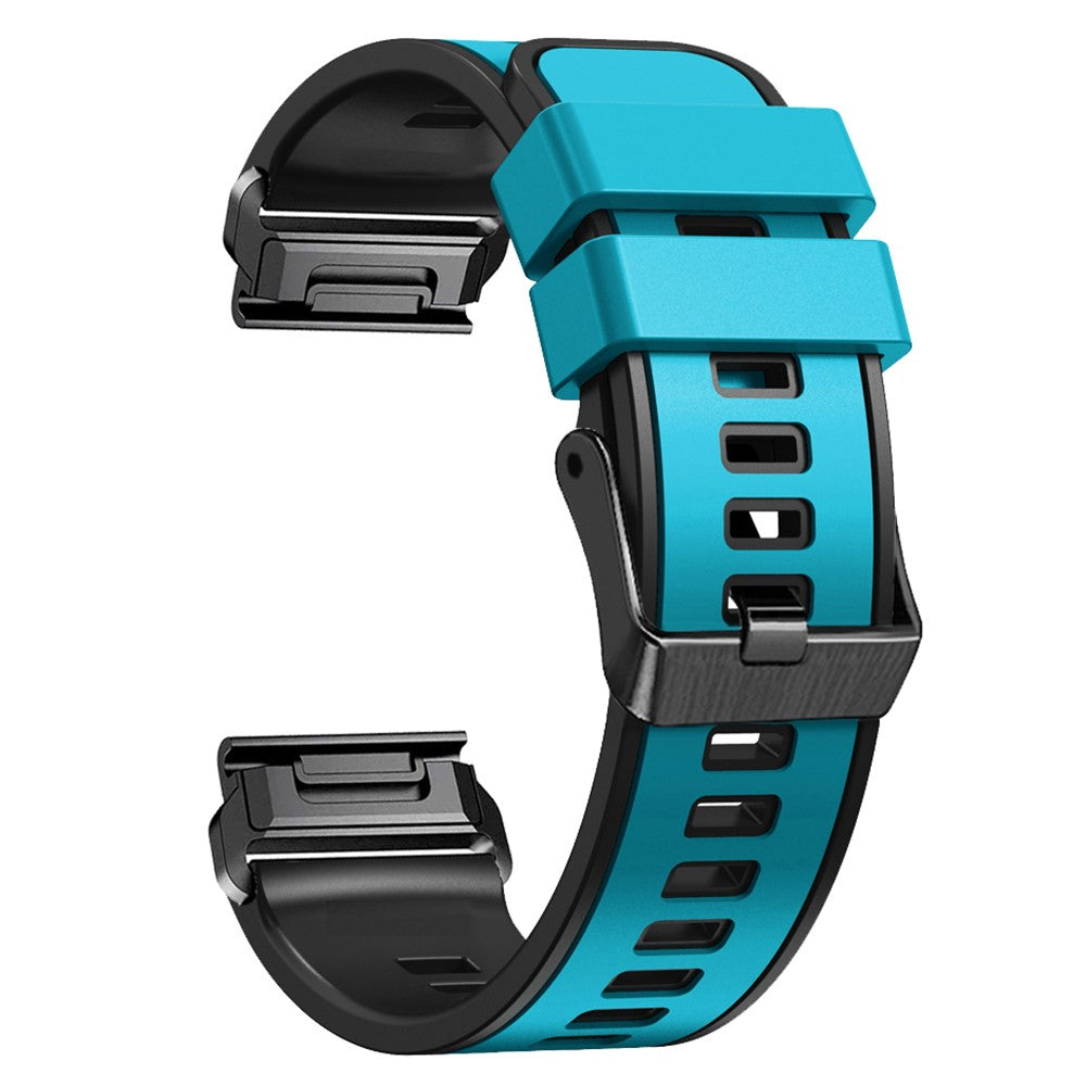 Vildt Rart Silikone Universal Rem passer til Garmin Smartwatch - Blå#serie_14