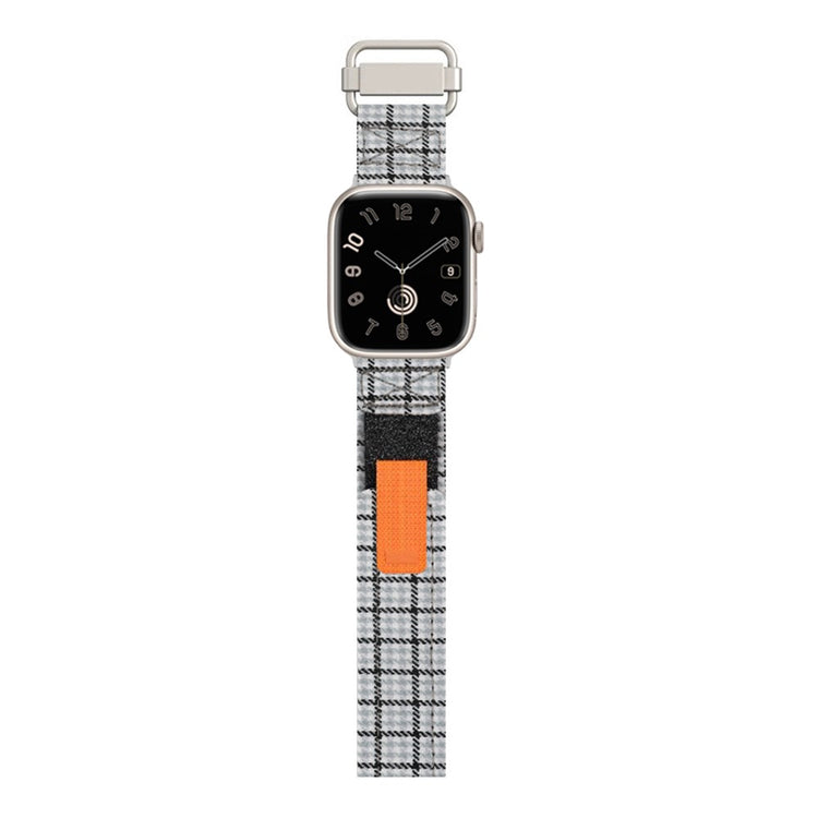 Komfortabel Nylon Universal Rem passer til Apple Smartwatch - Sølv#serie_4