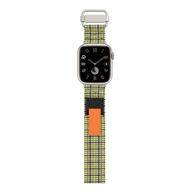 Komfortabel Nylon Universal Rem passer til Apple Smartwatch - Grøn#serie_6