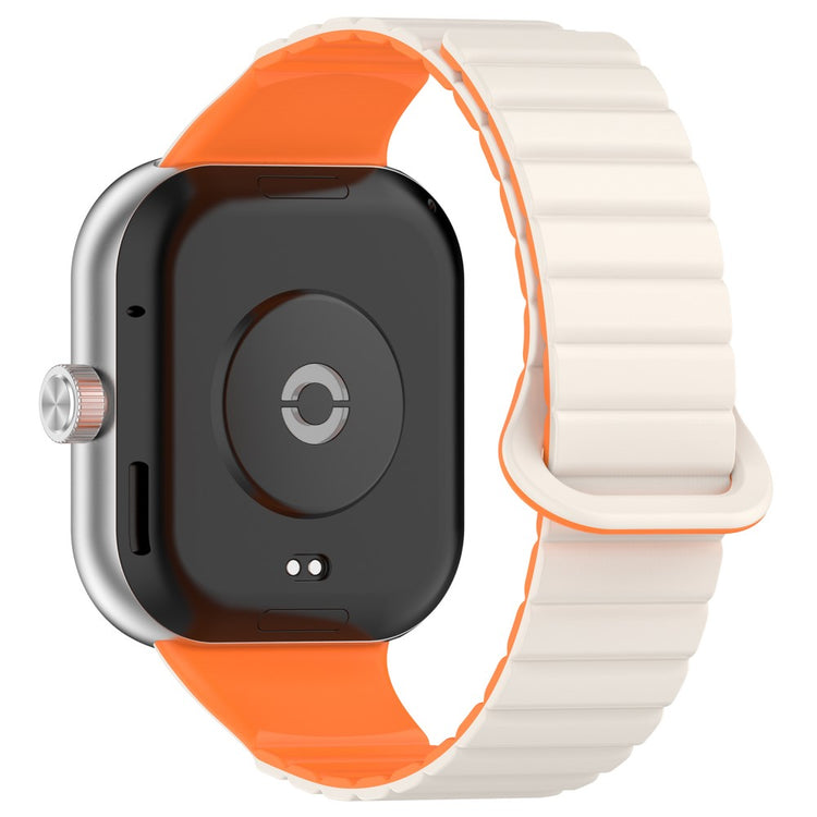 Silikone Universal Rem passer til Xiaomi Smart Band 8 Pro / Xiaomi Redmi Watch 4 - Orange#serie_1