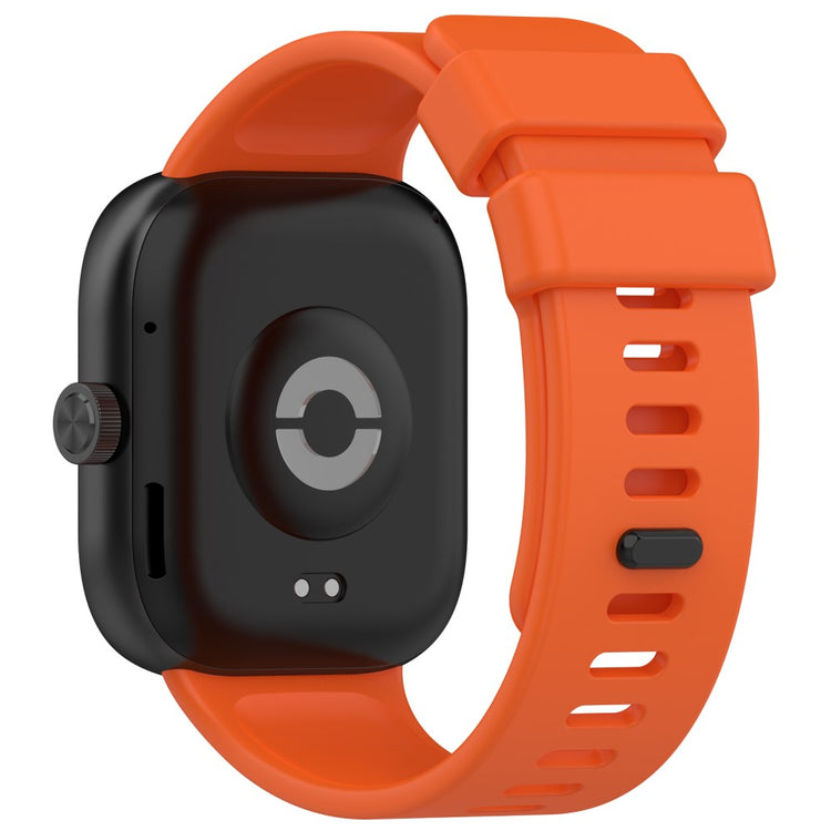 Silikone Universal Rem passer til Xiaomi Redmi Watch 4 / Xiaomi Band 8 Pro - Orange#serie_1