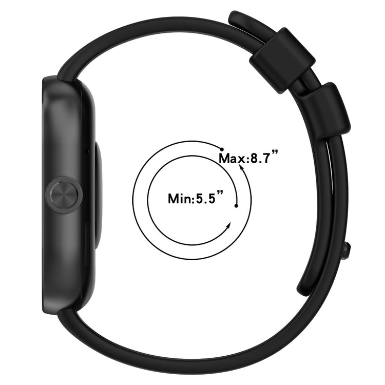 Silikone Universal Rem passer til Xiaomi Redmi Watch 4 / Xiaomi Band 8 Pro - Grøn#serie_7