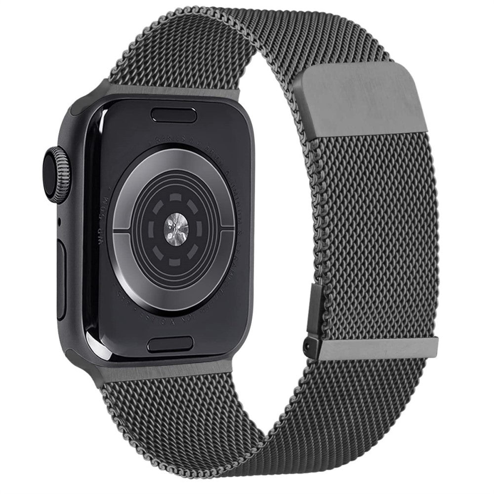 Super Elegant Metal Universal Rem passer til Apple Smartwatch - Sort#serie_2
