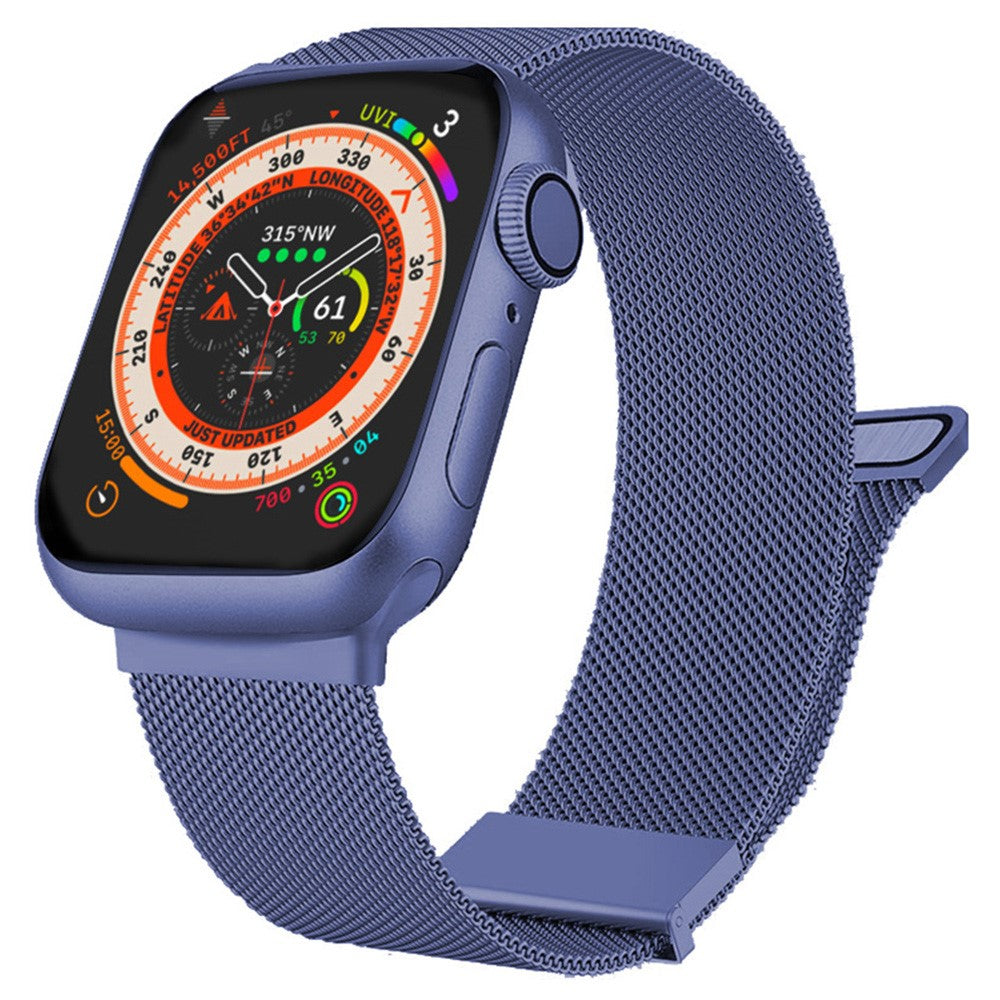 Super Elegant Metal Universal Rem passer til Apple Smartwatch - Blå#serie_4