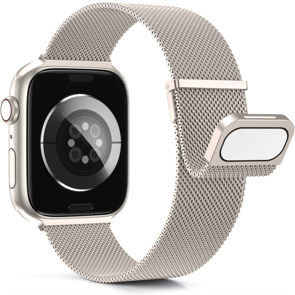 Super Elegant Metal Universal Rem passer til Apple Smartwatch - Hvid#serie_7