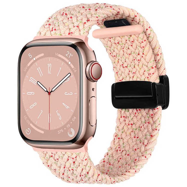 Meget Fantastisk Nylon Universal Rem passer til Apple Smartwatch - Pink#serie_3