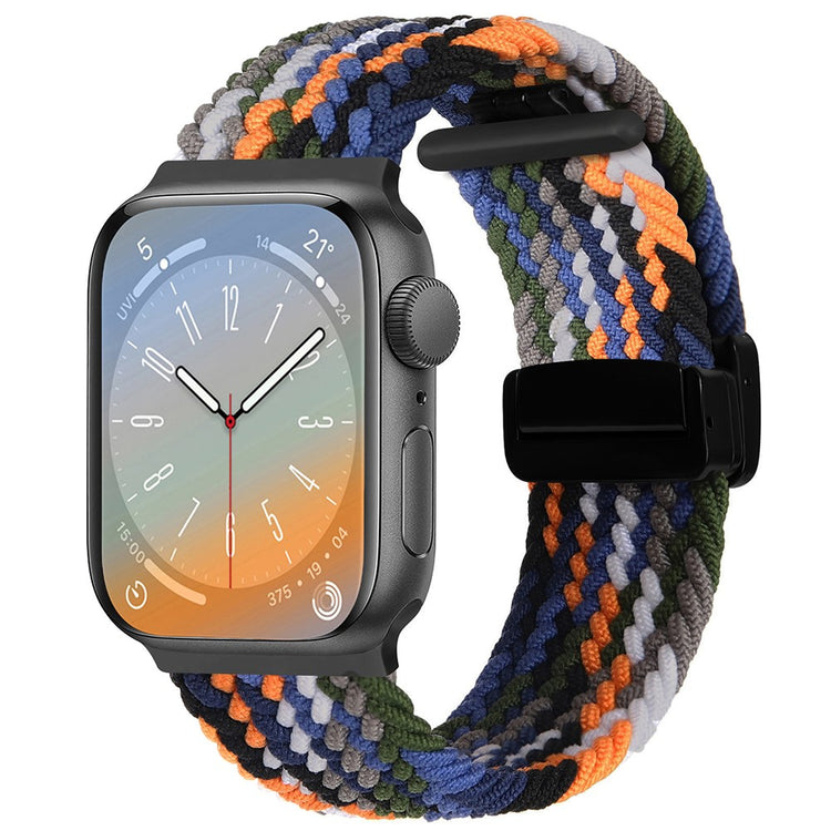 Meget Fantastisk Nylon Universal Rem passer til Apple Smartwatch - Flerfarvet#serie_8
