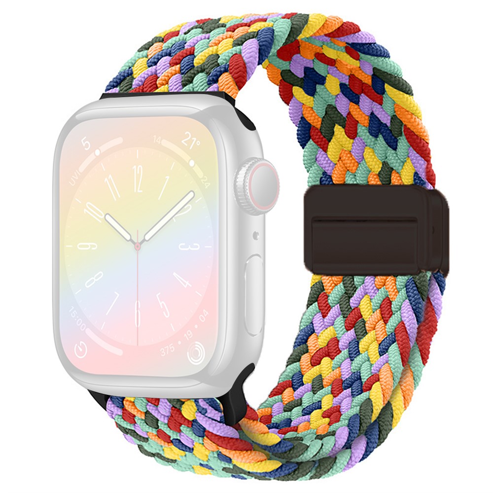 Meget Fantastisk Nylon Universal Rem passer til Apple Smartwatch - Flerfarvet#serie_9