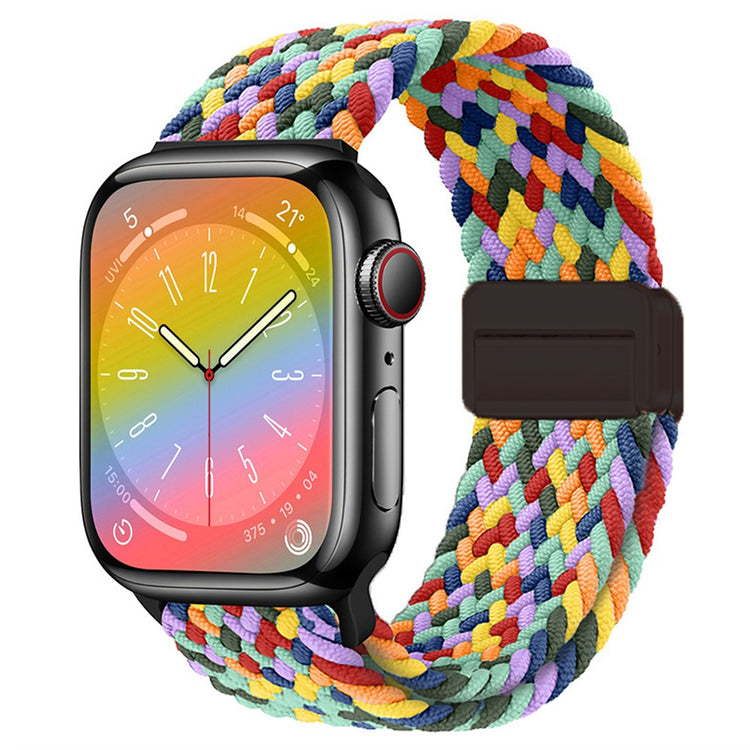 Meget Fantastisk Nylon Universal Rem passer til Apple Smartwatch - Flerfarvet#serie_9