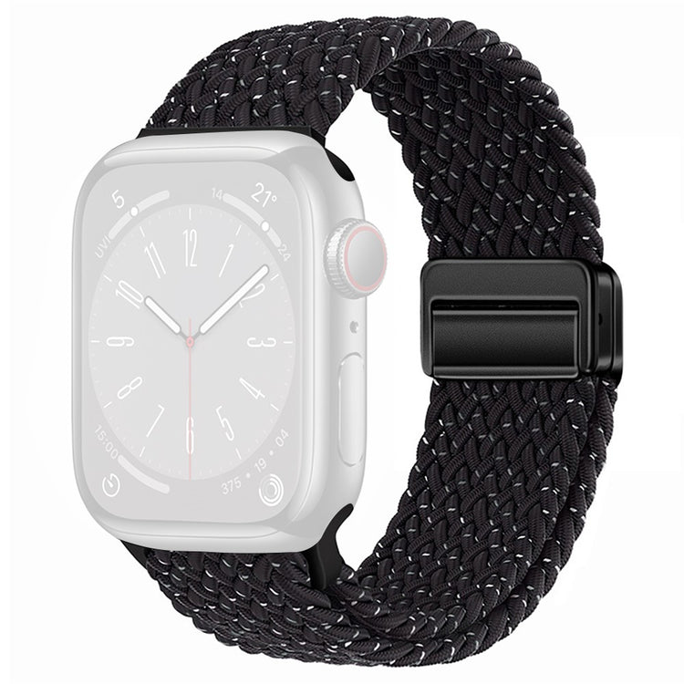 Meget Fantastisk Nylon Universal Rem passer til Apple Smartwatch - Sort#serie_13