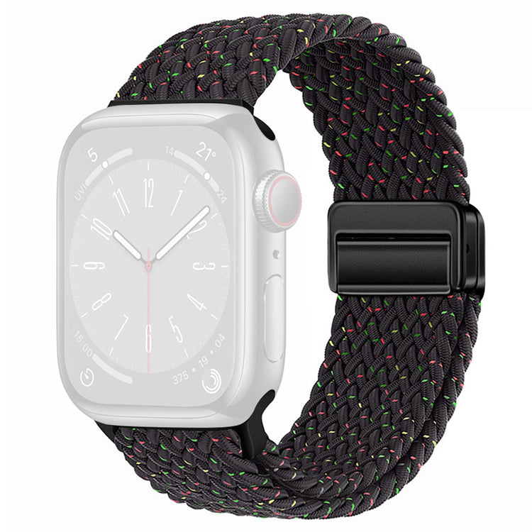 Meget Fantastisk Nylon Universal Rem passer til Apple Smartwatch - Sort#serie_20