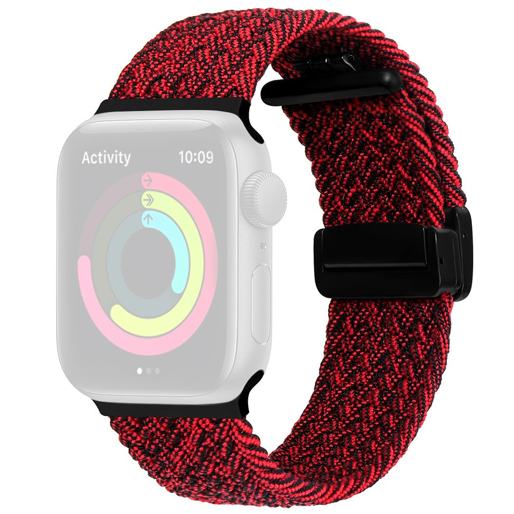 Meget Fantastisk Nylon Universal Rem passer til Apple Smartwatch - Rød#serie_25
