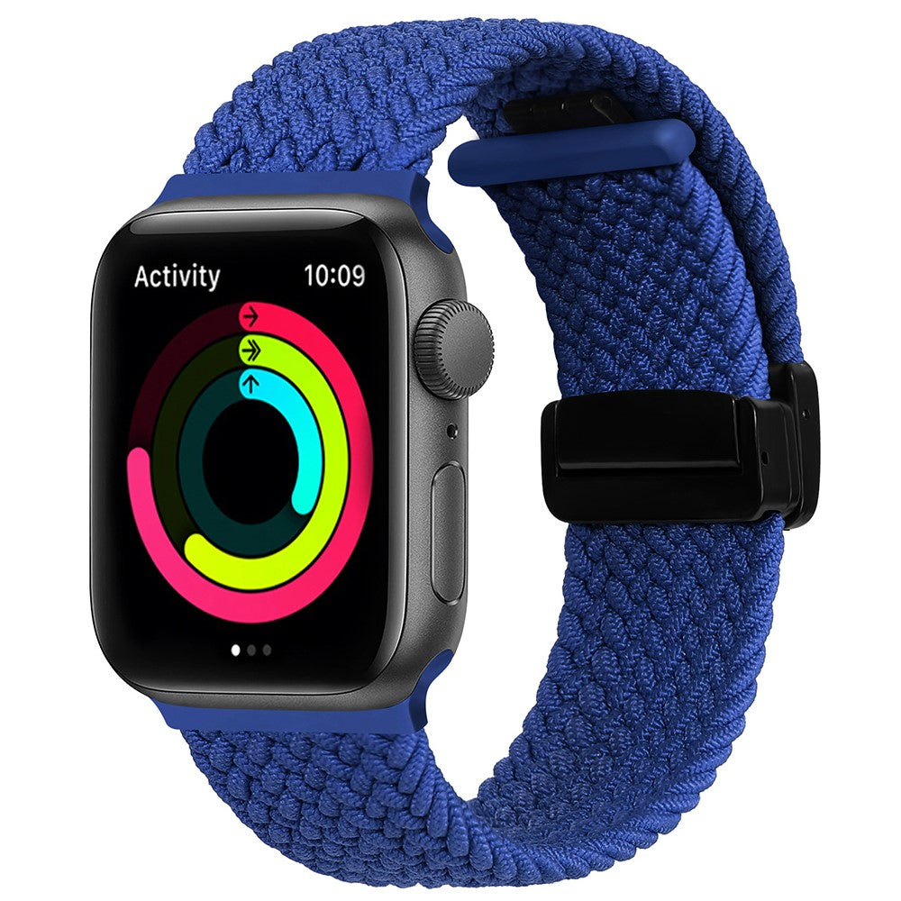 Meget Fantastisk Nylon Universal Rem passer til Apple Smartwatch - Blå#serie_26